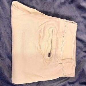 Crop pants tan